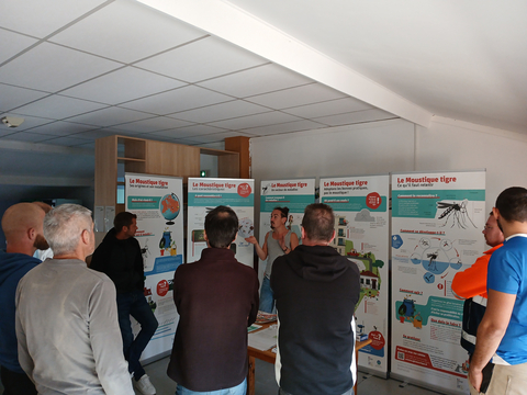 🌿🦟 Prévention santé : formation sur les espèces à risque à l’ESAT Les Amandiers 🦟🌿